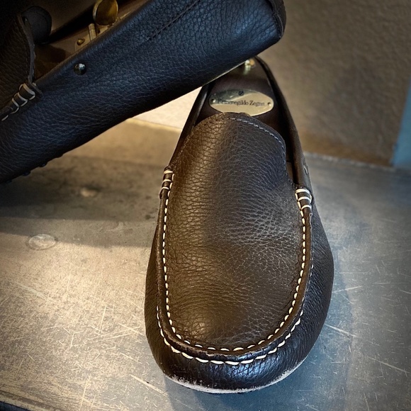 Tods Leather Slip-On Loafers main image 5